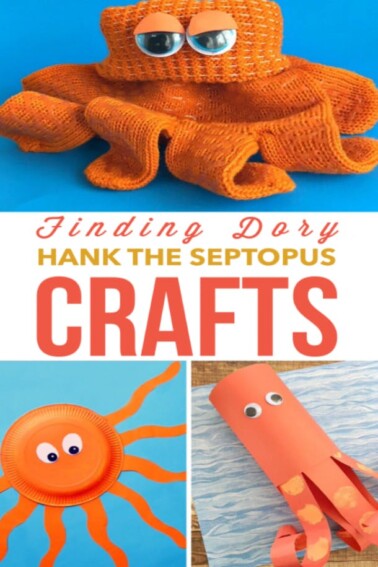 15 Finding Dory Hank the Septopus Crafts - Kids Activities Blog