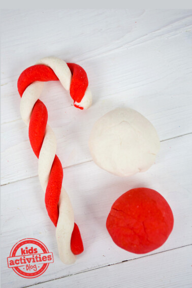 Candy Cane Play Dough