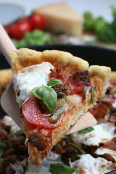 Cast Iron Skillet Pizza