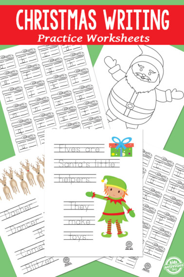 Christmas-Writing-Practice-Worksheets