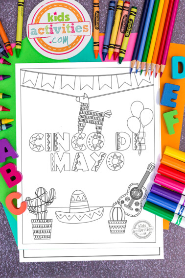 Cinco de Mayo Coloring Pages