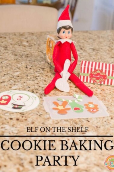 Elf Sized Printable Elf on the Shelf Baking Set Christmas Set - Free Printable Baking Set for Elf on the Shelf - Kids Activities Blog