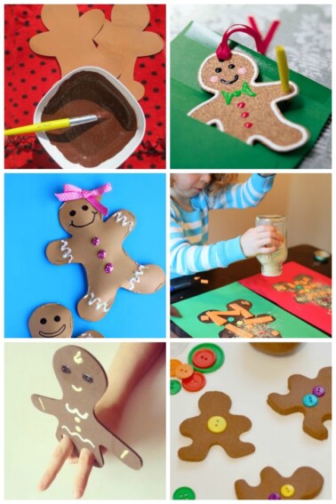 20 Adorable Gingerbread Man Crafts