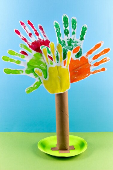 Handprint tree for Thanksgiving