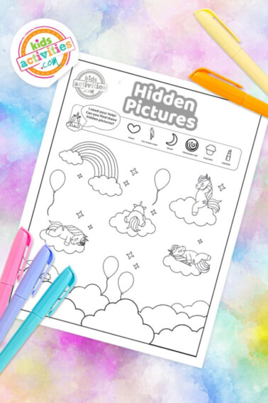 hidden pictures printable