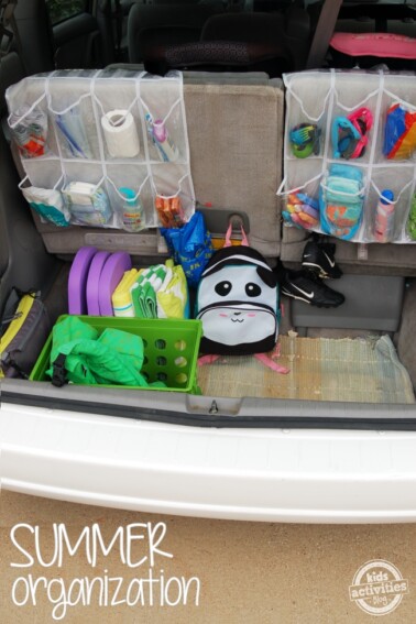 ideas to organize a family car