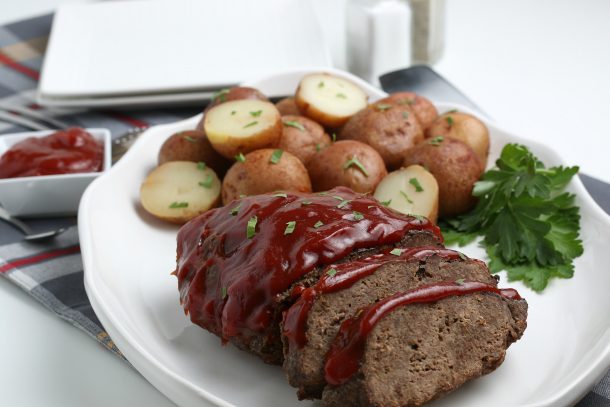 Step 8- place on cutting board and let rest- Instant Pot Meatloaf