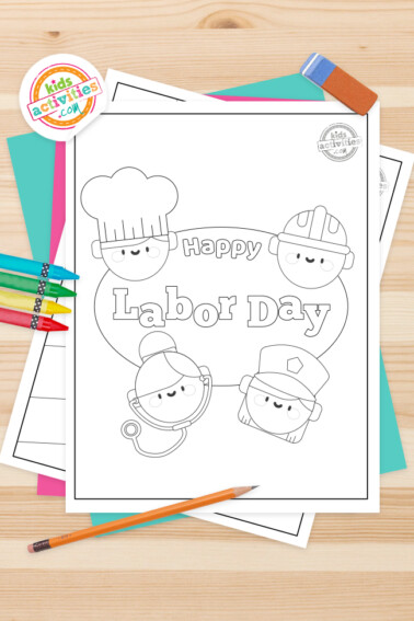 Labor Day Coloring Pages