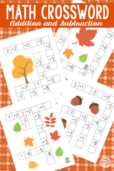 Fall Math Crossword