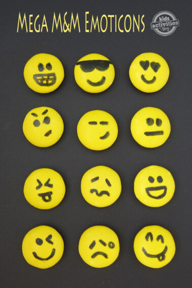 Mega M&M Emoticons