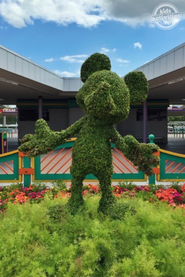 Mickey Mouse Topiary