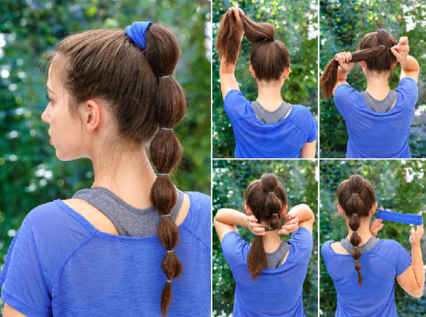 Mohawk Ponytail for girls