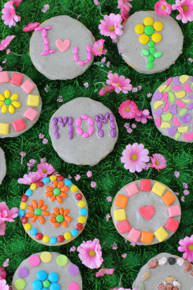 Mother's Day Garden Stone Cookies