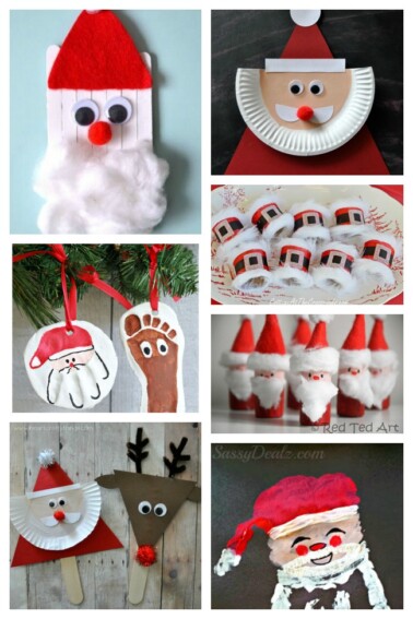 20 Fun Santa Crafts