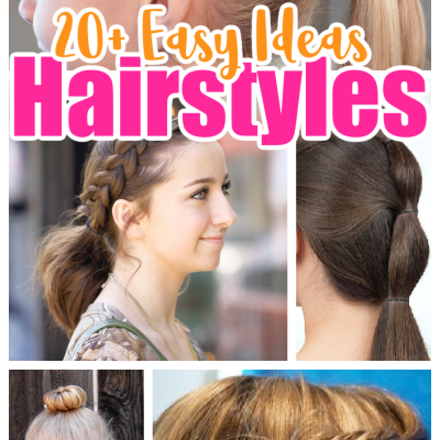 Hairstyles for Girls - 20+ Easy Ideas for Pinterest on Kids Activities Blog