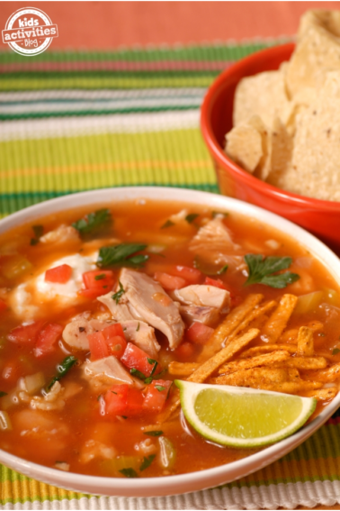 rotel chicken tortilla soup